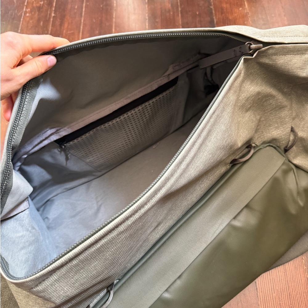Peak Design Sage Green 35L Duffel Bag